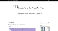 Desktop Screenshot of miriamdm.com